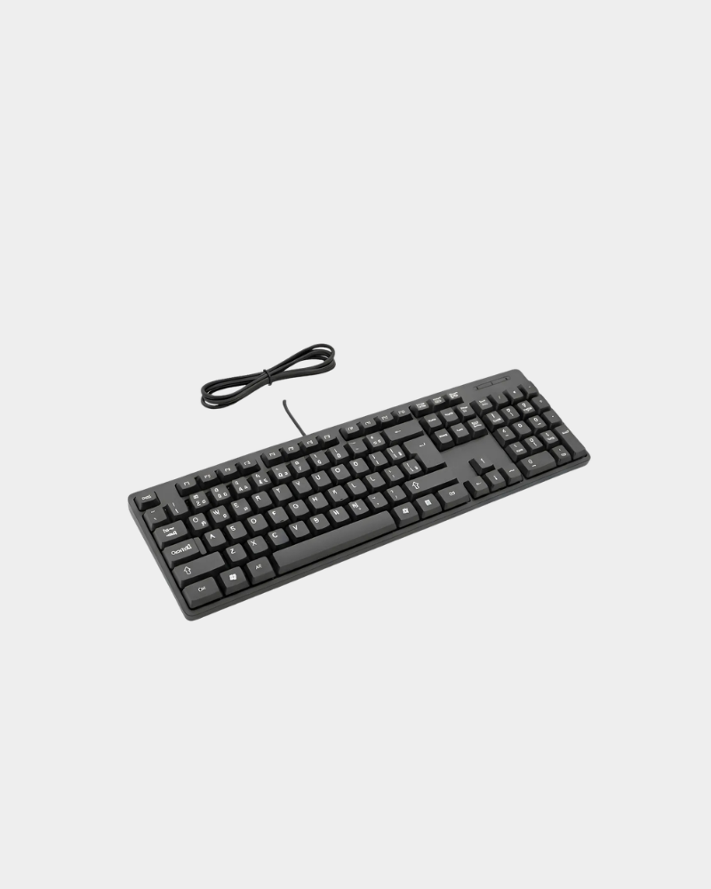 TECLADO USB COM FIO
