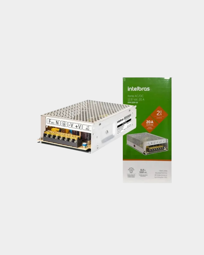 FONTE MODELO COLMEIA 12,8V 20A