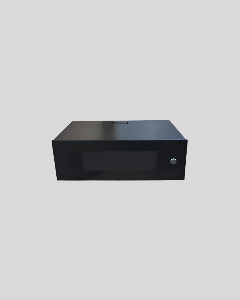 RACK PAREDE 03U 350MM PT ACR