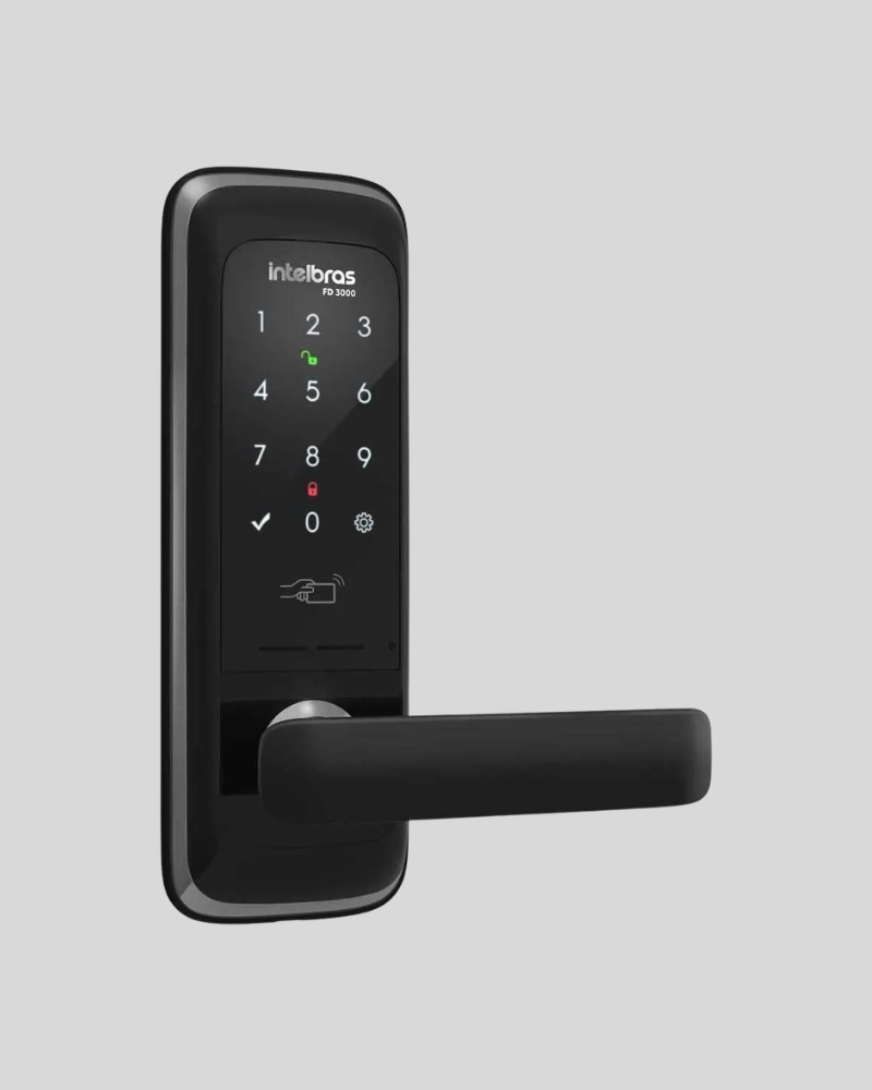 FECHADURA INTELBRAS COM BIOMETRIA E SENHA