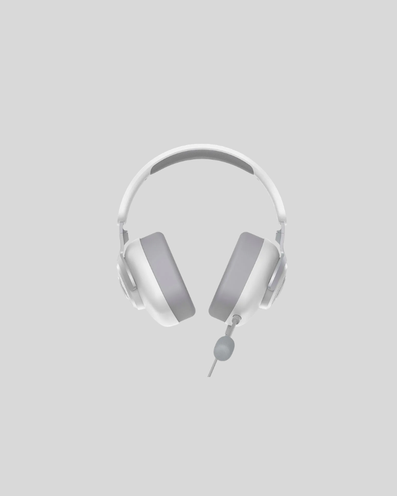 HEADSET GAMER HAVIT H2230U, MICROFONE REMOVÍVEL, BRANCO